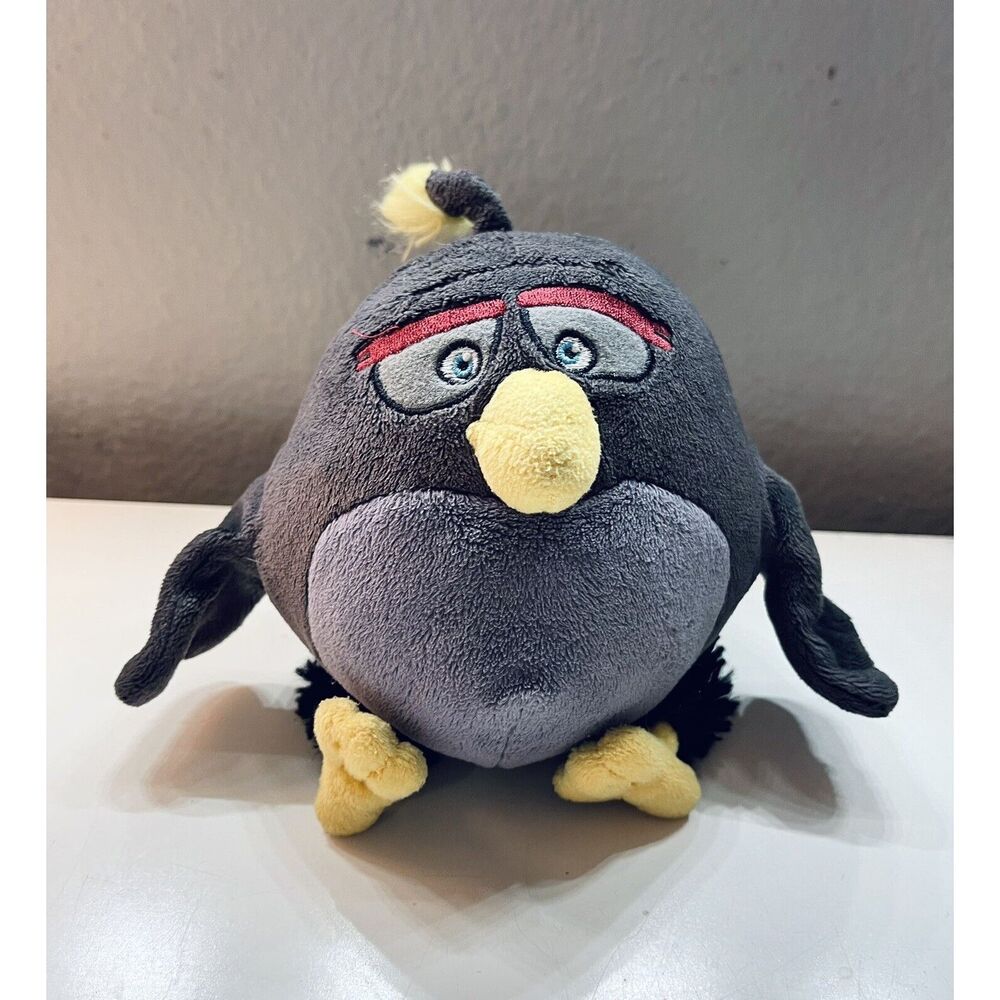 Bomb The Angry Bird Plush From Angry Birds‎